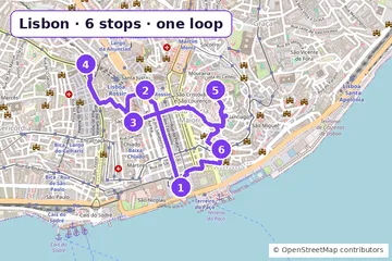 One-day city itinerary as a Word document you can walk without signal