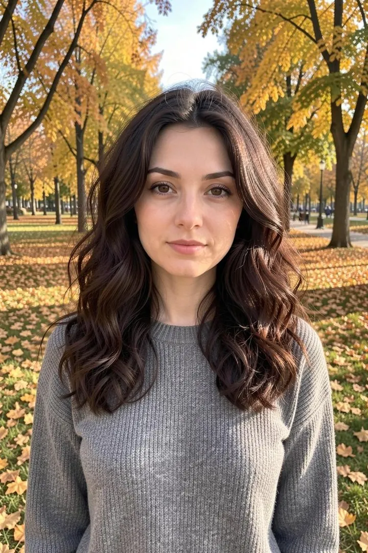 До — Fashion-кадр в толпе на переходе: вид сверху по фото