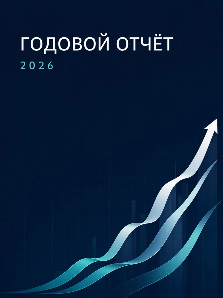 Обложка для бизнес-отчёта или whitepaper