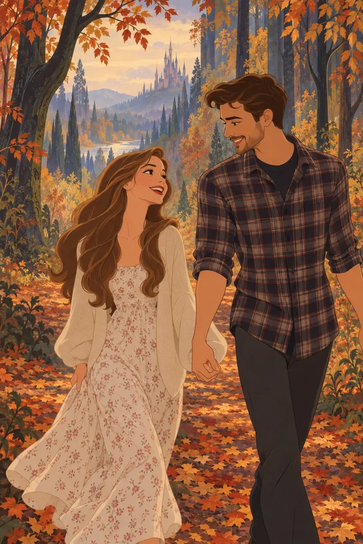После — В стиле «Спящей красавицы»: промт по фото