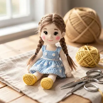 Вязаная игрушка по фото: амигуруми